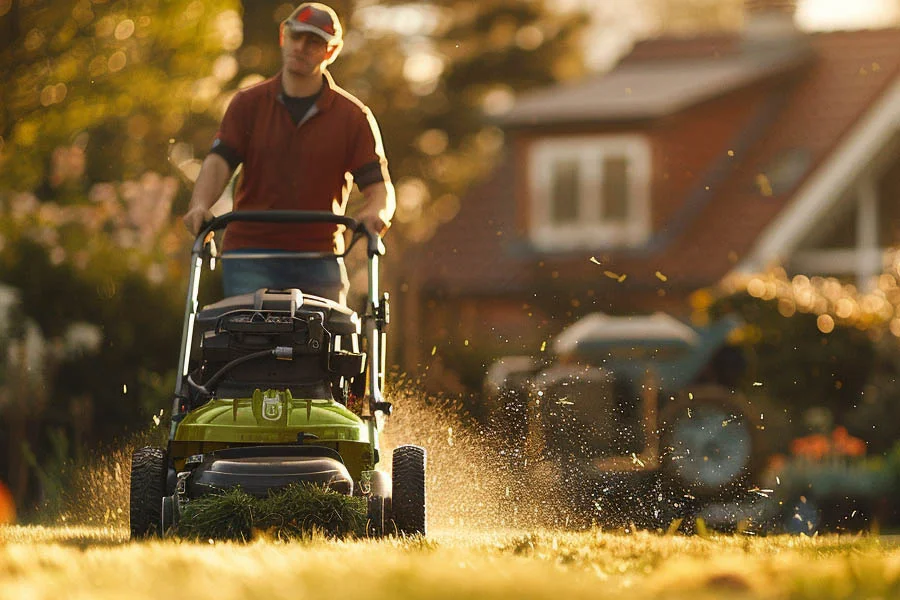 best battery powered push lawn mower